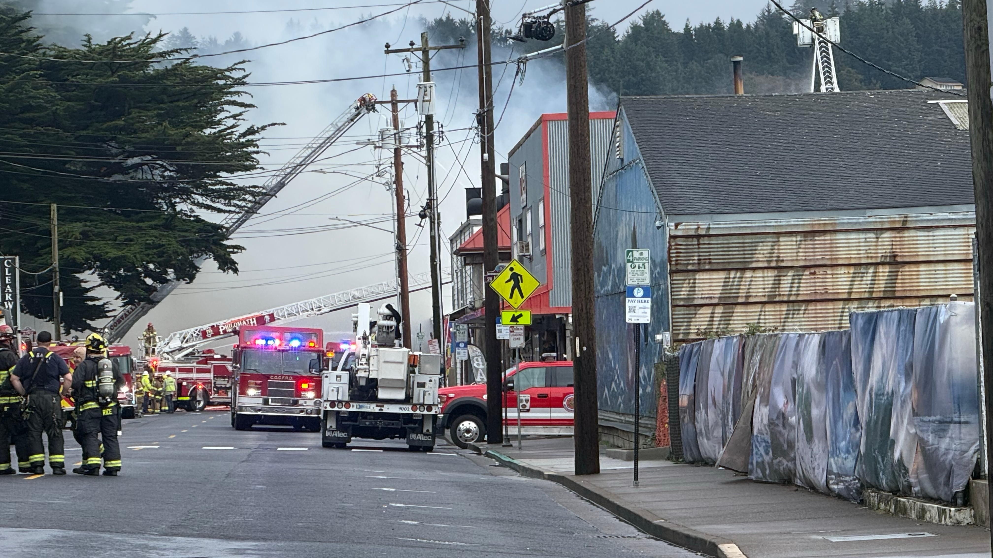 Fire At Pacific Seafood Plant Prompts Evacuations In Newport