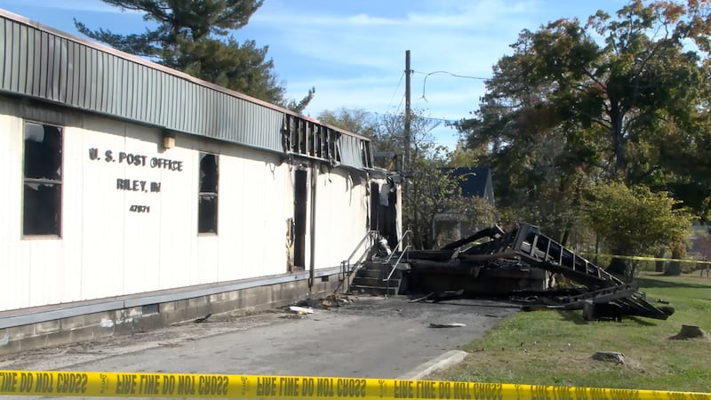 Riley USPS fire