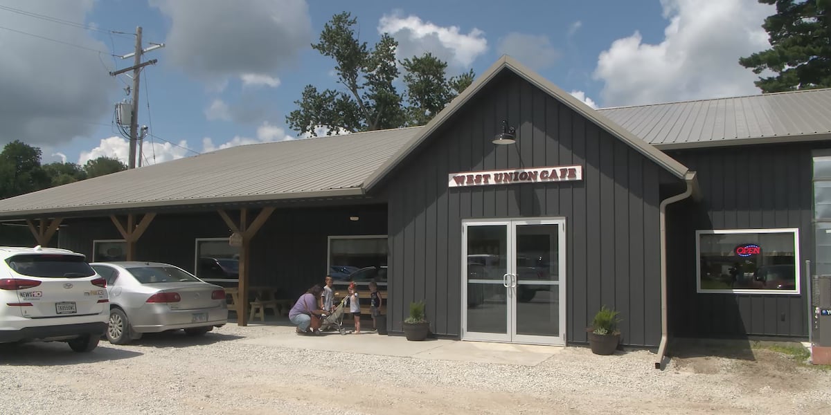 ‘I’m home’: West Union Cafe reopens after November fire